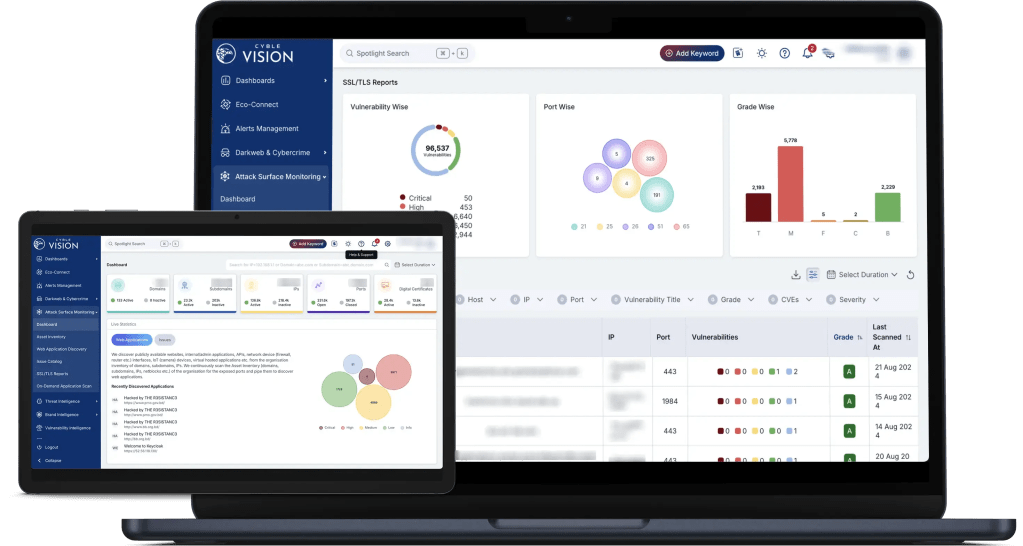 Attack Surface Management-dashboard
