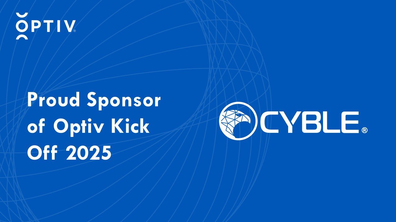Proud Sponsor of Optiv Kick Off 2025
